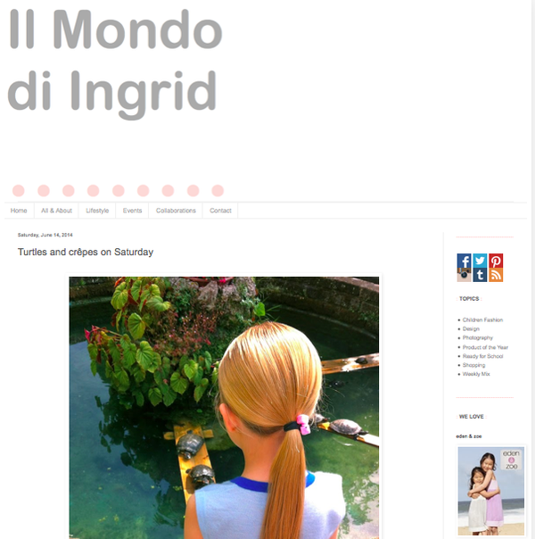 Il Mondo di Ingrid - Turtles & Crepes