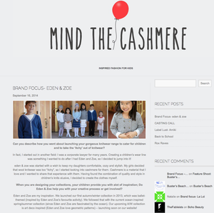 Mind the Cashmere