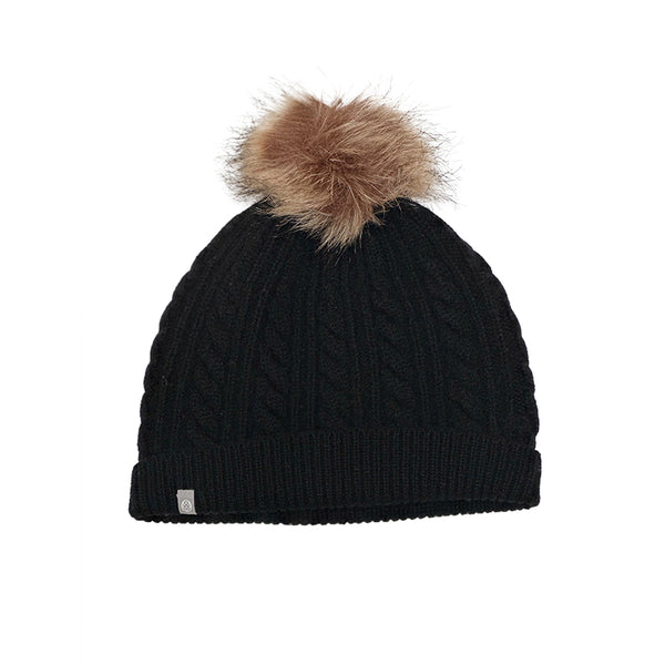 Cashmere Pom Pom Hat