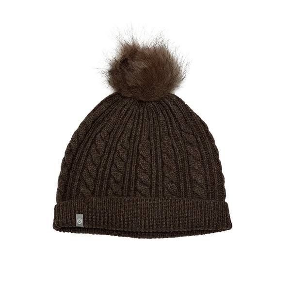 Cashmere Pom Pom Hat