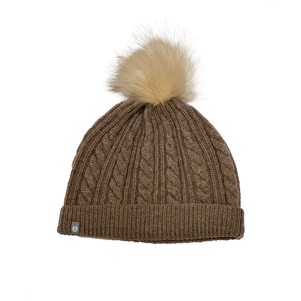 Cashmere Pom Pom Hat