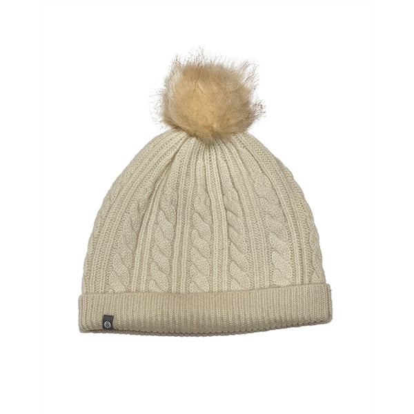 Cashmere Pom Pom Hat
