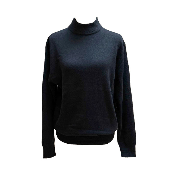 Cashmere Mock Neck Pullover