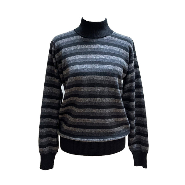 Cashmere Mock Neck Pullover