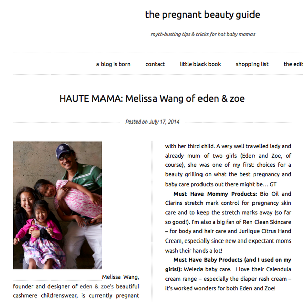 The Pregnant Beauty Guide