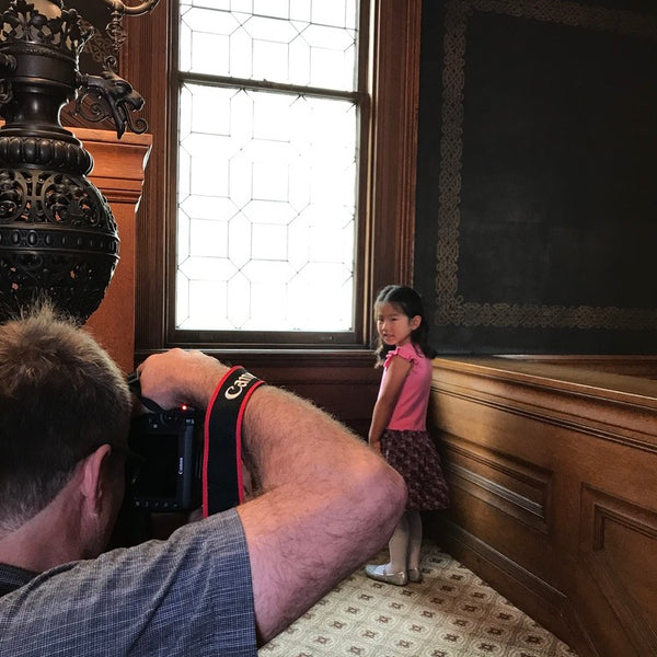 Behind the scenes ✨