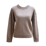 Cashmere Crew Neck Pullover