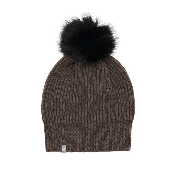 Cashmere Pom Pom Hat