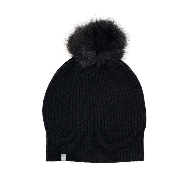 Cashmere Pom Pom Hat
