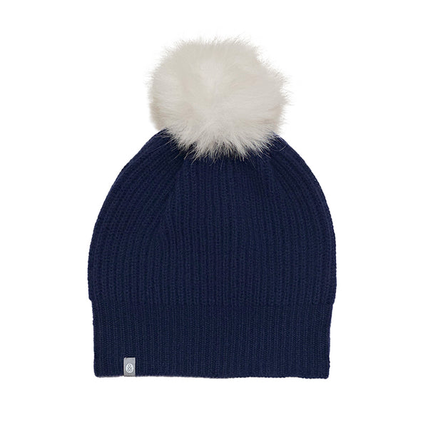 Cashmere Pom Pom Hat