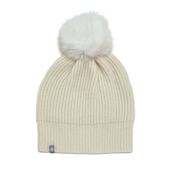 Cashmere Pom Pom Hat