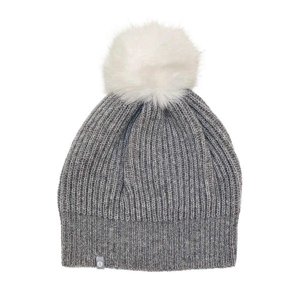 Cashmere Pom Pom Hat