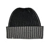 Cashmere Reversible Rib Hat