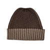 Cashmere Reversible Rib Hat