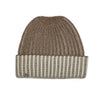 Cashmere Reversible Rib Hat