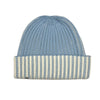 Cashmere Reversible Rib Hat