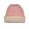 Cashmere Reversible Rib Hat