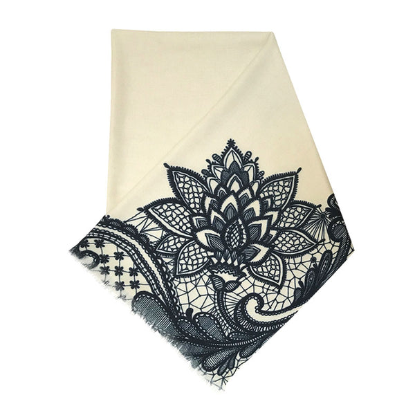 Printed Cashmere Scarf